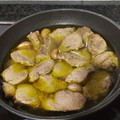 El cooksnap de Lidia Rodriguez Reginfo cuando hizo Solomillo al Whisky.