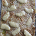 El cooksnap de vallejos cuando hizo Budín de zapallo italiano con carne.