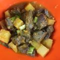 Cooksnap dari abah abi untuk resep Oseng Kambing Ati Sapi Kentang Mercon