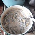 El cooksnap de Valeria Hernandez cuando hizo Rajas de chile poblano con crema y elote.