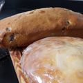 El cooksnap de Noelia Castro cuando hizo Budín de limón 🍋con cáscaras glaseadas y glasé real.