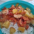 Cooksnap dari syafamaulida untuk resep Udang Tahu Kentang Saus Asam Manis