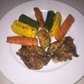 El cooksnap de Chef Estarlyn M. Simon cuando hizo Pollo y vegetales a la parrilla.
