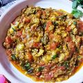Farzana Memon 's cooksnap of when they made Baingan ka bharta (with roasting method).