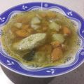 Zoltánné Tóth Viki Cooksnap-ja, amikor elkészítette a(z) Zöldségleves, puha grízgaluskával receptet.