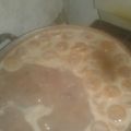 El cooksnap de Itz'frekquitah Vargas cuando hizo Habichuelas con dulce Dominicana.