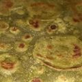  Chef Richa pathak. का कुकस्नैप जब उन्होंने बथुआ पराठा (Bathua paratha recipe in Hindi) बनाया था।