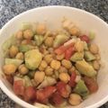 El cooksnap de Marta Oya cuando hizo Ensalada de garbanzos con aguacate.