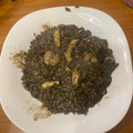 El cooksnap de Curro cuando hizo Arroz negro con calamares y gambas 🦐 🦑.