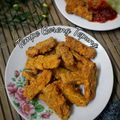 Cooksnap Mamamikael Oven semasa beliau membuat Tempe goreng tepung.