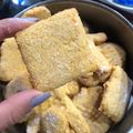 El cooksnap de Agustina Gallardo cuando hizo Galletitas de harina de maíz (polenta y mandarina).