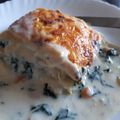 El cooksnap de Elena Montaner Pou cuando hizo Canelones de espinacas.