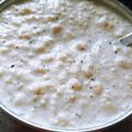 pooja Jha's cooksnap of when they made Makhana kheer.