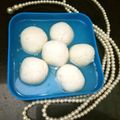 Sudha Agrawal's cooksnap of when they made Rasgulla.