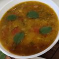 Priya Mulchandani का कुकस्नैप जब उन्होंने मसाला सांबर (Masala sambar recipe in Hindi) बनाया था।
