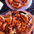 El cooksnap de Cynthia Magadan cuando hizo Medialunas de manteca.