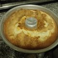 El cooksnap de Adriana Bravo cuando hizo Torta de coco.