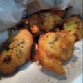 El cooksnap de Melanie De León cuando hizo Buñuelos de lechuga crespa de "Tienda inglesa".