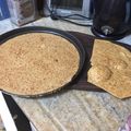 El cooksnap de cristinarecetas cuando hizo Fainá de queso.