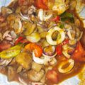 Cooksnap dari Almas Sarifah untuk resep Cumi saos padang simple pedas untuk menu sahur / buka puasa bareng keluarga