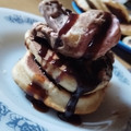 El cooksnap de Eliana Cejas cuando hizo Waffles dulces.