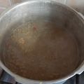 El cooksnap de Paul Fhernando cuando hizo Menestra ecuatoriana.