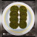 Jo Lly's cooksnap of when they made પાલક ની ચકરી(Palak Chakri Recipe in Gujarati).