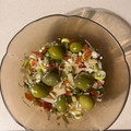El cooksnap de Eduardo Agudo Alba cuando hizo Aceitunas con queso mahonés y menta.