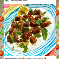 El cooksnap de Josemi CilantroYHierbabuena cuando hizo Tomates cherry asados con salsa de yogur griego.