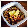 Becky's cooksnap of when they made Cowboy Caviar.