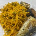 Cookingwithseki 's cooksnap of when they made Abacha{African Salad}.