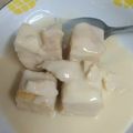 Cooksnap Norfarah Anim semasa beliau membuat Puding Roti kukus Sos Kastard Merencik.