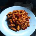 Cooksnap dari Ummu Umar&Khalid untuk resep Tumis toge tempe pedas manis