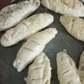 El cooksnap de Micaela Batista Pereyra cuando hizo Pan casero de queso y jamón.