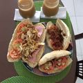 El cooksnap de Agripina picón. cuando hizo Sándwich de pan francés.