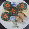 Cooksnap dari Alifah Lestari untuk resep Bakpao Batik Isi Rendang Khas Minang