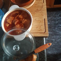 El cooksnap de Vicente cuando hizo Sopa de ajo en Thermomix.