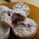 El cooksnap de Paula Firpo cuando hizo Muffins de arándanos.