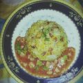 Maryam Shakoor's cooksnap of when they made Chicken shashlik with fried rice.