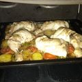 El cooksnap de Jose cuando hizo Contramuslos de pollo al horno.