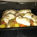 El cooksnap de Jose cuando hizo Contramuslos de pollo al horno.