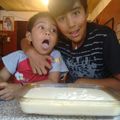 El cooksnap de Edith Sandra cuando hizo Sémola con leche.