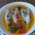 Cooksnap dari fina yanwar fatimah untuk resep Sop ikan kerapu segar praktis
