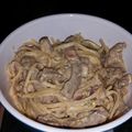 shellbelle8988's cooksnap of when they made Chipotle steak pasta.