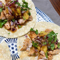 El cooksnap de Iago Cabreira Comesaña cuando hizo Tacos al pastor caseros (sin trompo).