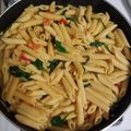 El cooksnap de Maria Perez cuando hizo Pasta integral con espinacas.