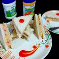 Priya vishnu Varshney का कुकस्नैप जब उन्होंने वेज सैंडविच(veg sandwich recipe in hindi) बनाया था।