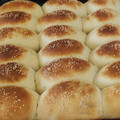 El cooksnap de Miriam cuando hizo Pebetes (pan de viena).