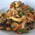 El cooksnap de Ramón Esteban López cuando hizo Noodles con brócoli, zanahoria y pollo 🐓 🥕🥦🍜.