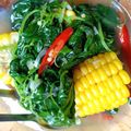 Cooksnap dari Margaretha Julia untuk resep Sayur Bening Bayam Jagung Wortel #menuanak